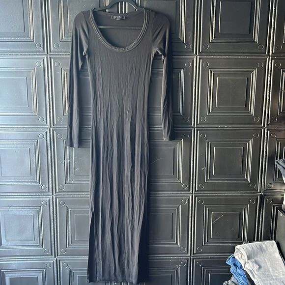Allsaints long sleeve maxi dress